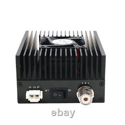 RF Power Amplifier UHF 80W Radio DMR Amplifier 400-470MHz C4FM DPMR CW FSK P2S