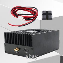 RF Power Amplifier UHF 80W Radio DMR Amplifier 400-470MHz C4FM DPMR CW FSK P2S