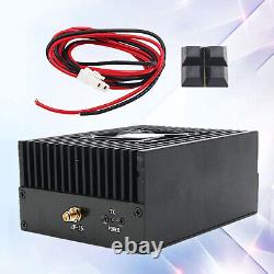 RF Power Amplifier UHF 80W Radio DMR Amplifier 400-470MHz C4FM DPMR CW FSK P2S