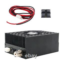 RF Power Amplifier UHF 80W Radio DMR Amplifier 400-470MHz C4FM DPMR CW FSK P2S