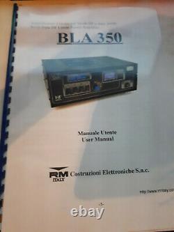 RM Italy BLA350 300W Amplifier Linear HF