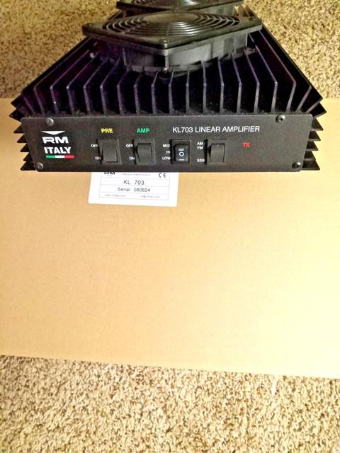 Rm Italy Kl703 Hf Linear Amplifier No Return For Any Reason New Box Never Opened