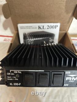 RM Italy KL 200P HF LINEAR AMPLIFIER & PREAMP RM Italy KL 200P HF LINEAR AMPLIFIER & PREAMP