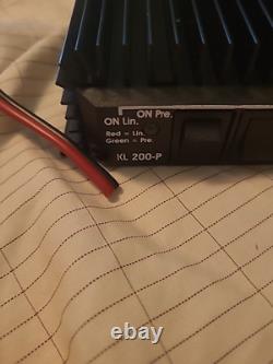 RM Italy KL 200P HF LINEAR AMPLIFIER & PREAMP