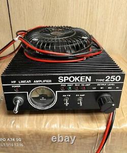 Radioamateur amplificateur Spoken hf 250