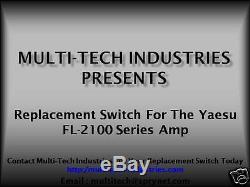 Replacement Band Switch For Yaesu FL-2100 Series Amplifters