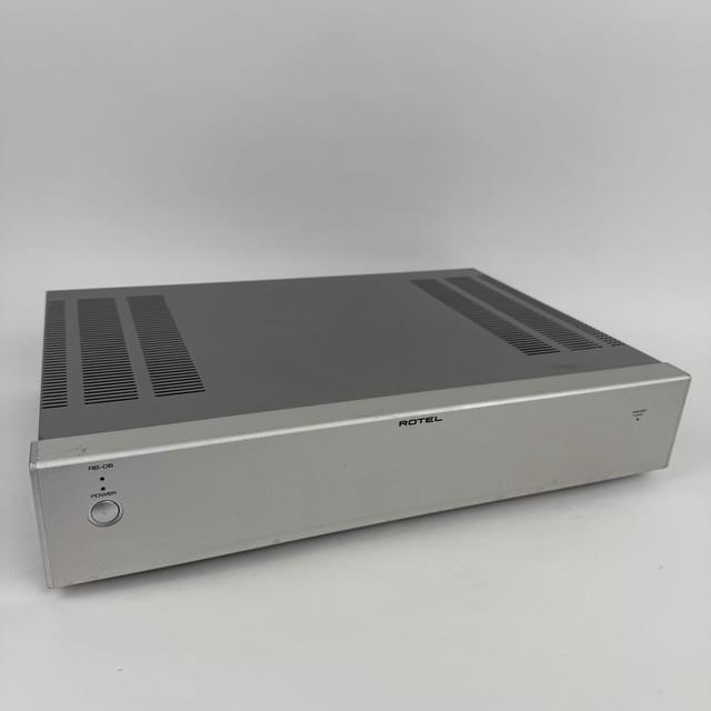 Rotel Rb-06 Stereo Power Amplifier 400w Silver Hi-fi Separate Unit Hf Class Ab