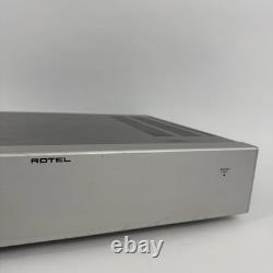 Rotel RB-06 Stereo Power Amplifier 400w Silver Hi-Fi Separate Unit HF Class AB