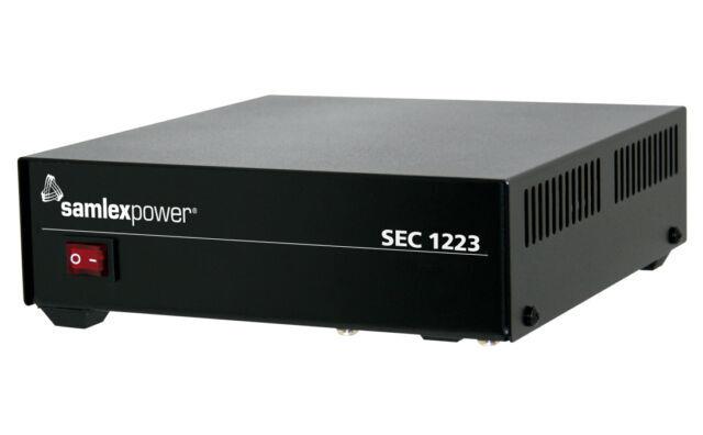 Samlex Sec-1223 Switching Dc Power Supply 13.8 Volts Dc At 23 Amps (free Ship)
