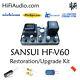 Sansui Hf-v60 Amplifier Rebuild Restoration Capacitor Kit Fix Repair Instruction
