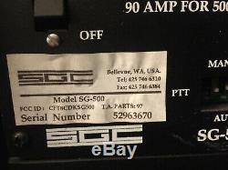 SGC SG-500 Smart Power Cube HF Radio Amplifier 500 Watts