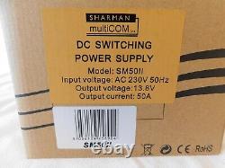 SHARMAN SM 50II 50 Amp Switch Mode DC Power Supply PSU