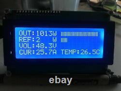 SWR Power meter LCD indicator with protections for LDMOS MOSFET or TUBEs