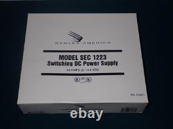 Samlex SEC-1223 23A 13.8VDC Switching Power Supply Black