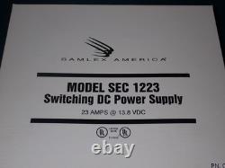 Samlex SEC-1223 23A 13.8VDC Switching Power Supply Black