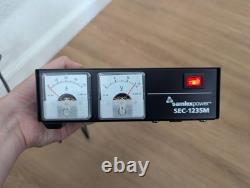 Samlex SEC-1235M 30A Ham Radio Power Supply AC/DC 12V (13.8V) with Accessories