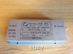 Satellink Inc 9V670-570-006-001 X Band GaAs FET Amplifier (L1B31)