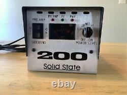 Solid State 200 Base Linear Amplifier Am / Ssb 120 Volt