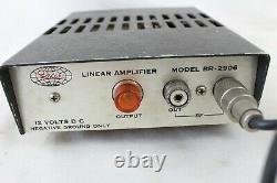 Sonar BR-2906 Linear Tube Amplifier 6JF6 Tubes, DC, 10 11 or 6 Meter CB or HAM