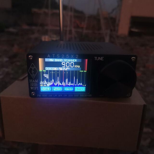 Spectrum Scan Receiver Aluminium Alloy Audio Amplifier Stereo Receivers Ats-25x2