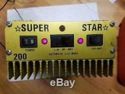 Super Star 200 10 meter linear amplifier amp Superstar CB HAM Radio HF