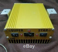 Super Star 200 10 meter linear amplifier amp Superstar CB HAM Radio HF
