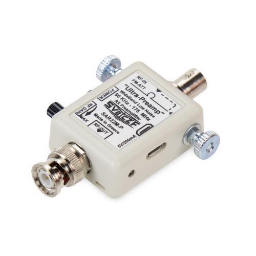 Sv2czf Hybrid Hf/vhf Low Noise Preamplifier With 30db Rf Gain Pn Sar32m-p Bnc