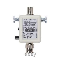 Sv2Czf Hybrid HF/VHF Low Noise Preamplifier with 30dB RF Gain PN SAR32M-P BNC