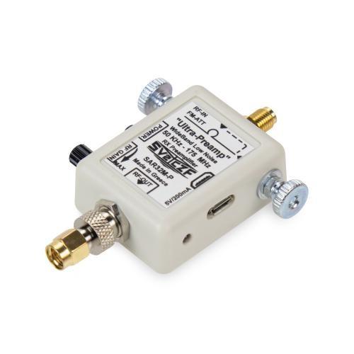 Sv2czf Hybrid Hf/vhf Low Noise Preamplifier With 30db Rf Gain Pn Sar32m-p Sma