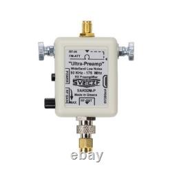 Sv2Czf Hybrid HF/VHF Low Noise Preamplifier with 30dB RF Gain PN SAR32M-P SMA