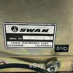 Swan 1200-W Cygnet Linear Base Amplifier + Operation & Maintenance Manual