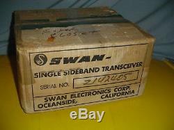 Swan 1200w Cygnet Linear Base Amp In Box / Ssb Built / 600watts / Multiband /