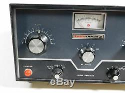 Swan Mark II 3-500Z Tube Ham Radio Amplifier (looks good, missing power supply)