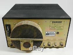 Swan Mark II 3-500Z Tube Ham Radio Amplifier (looks good, missing power supply)