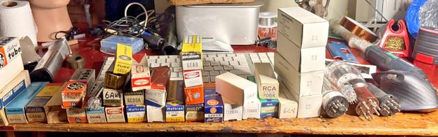 Sylvania Rca Jan Raytheon Ham Radio Amplifiers Tube Lot Heathkit + More Untestd