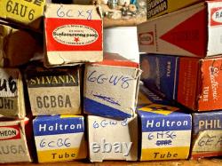 Sylvania RCA JAN Raytheon Ham Radio Amplifiers tube lot Heathkit + More Untestd