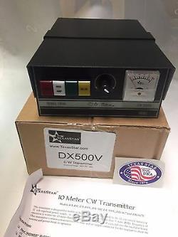 TEXAS STAR DX-500V with Fan Kit Stand 2879 transistors CW AMPLIFIER Amp BRAND NEW