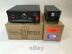 TEXAS STAR MODULATOR V-PLUS V MOD 2879 CW AMPLIFIER Amp With DPS22 22 AMP POWER