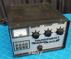 THUNDERBOLT 305 Linear Amplifier, CB HAM Radio, 1 DRIVING 3 6LQ6 TUBES
