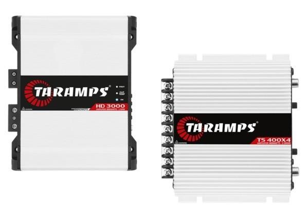Taramps Hd 3000 1ohms 3k Amplifier + Ts 400x4 400 W Car Amp 3-5 Day Delivery