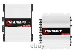 Taramps HD 3000 1Ohms 3K Amplifier + TS 400X4 400 W Car Amp 3-5 Day Delivery
