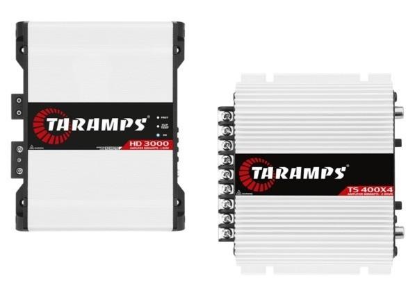 Taramps Hd 3000 1ohms 3k Amplifier + Ts 400x4 400 W Car Amp 3-5 Day Delivery