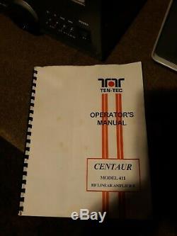 Ten-Tec Centaur linear amplifier Ten Tec 3 Svetlana 811a tubes works well, looks