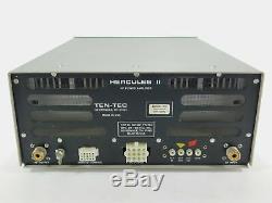 Ten-Tec Hecules II HF Ham Radio Power Amplifier Untested SN 54A10090