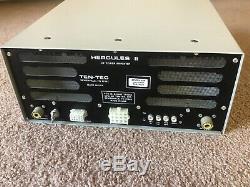 Ten Tec Hercules II Model 420 HF Power Solid State Amplifier Full QSK Ham LOOK