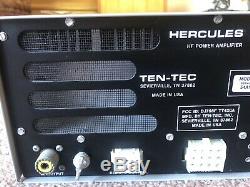 Ten Tec Hercules II Model 420 HF Power Solid State Amplifier Full QSK Ham LOOK