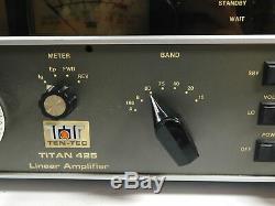 Ten-Tec Titan Model 425 Ham Radio Amp (LOWithHIGH power version) SN 283 00297