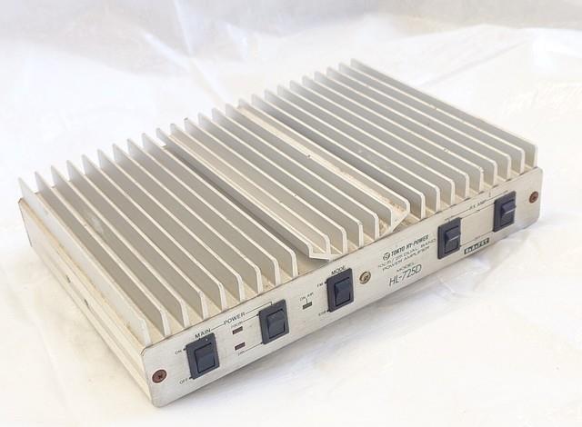 Tokyo Hi-power Hl-725d Dual Band Linear Amplifier 144/430mhz 60w Tested Cord