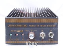 Tokyo High Power HL-200B 1.8-30MHz 200W 13.8V Linear Amplifier Lowest Price