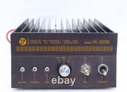 Tokyo High Power HL-200E 200W 13.8V 1.8-30MHz Linear RF Amplifier All Mode used
